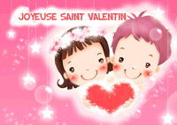Gif animé joyeuse Saint Valentin amoureux